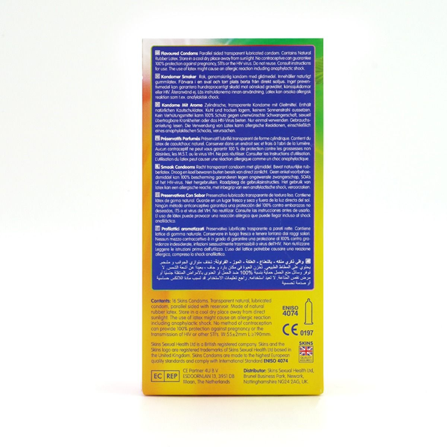Skins Flavours Condoms 16-pack