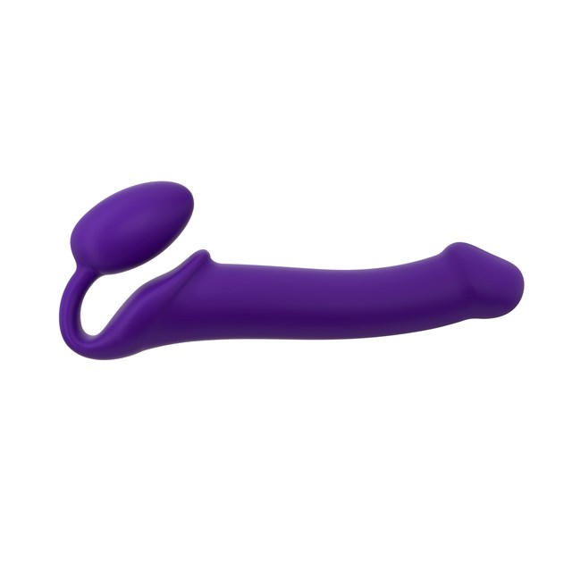 SEMI-REALISTINEN TAIVUTETTAVA STRAP-ON DILDO - large