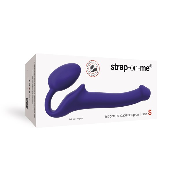 SEMI-REALISTINEN TAIVUTETTAVA STRAP-ON DILDO - SMALL