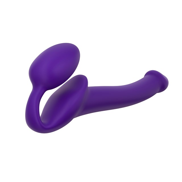 SEMI-REALISTINEN TAIVUTETTAVA STRAP-ON DILDO - SMALL