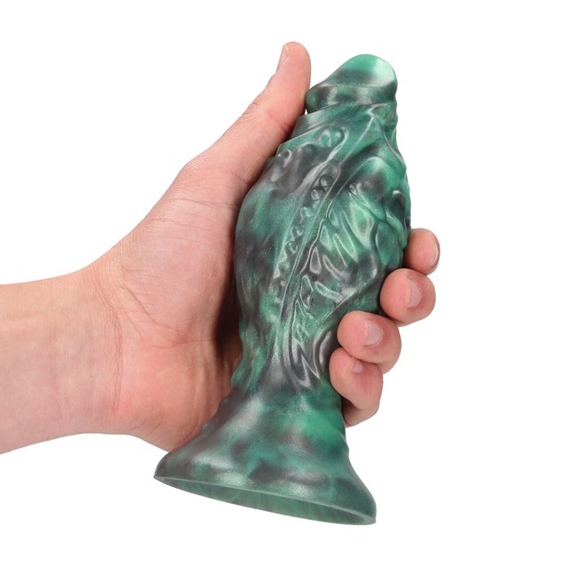 Space Born Egg Plug - Green/Black
