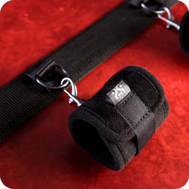 Spread The Love Ankle Spreader Bar With Wrist Cuffs