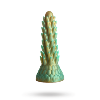 Stegosaurus Spiky Reptile Silicone Dildo 19 Cm