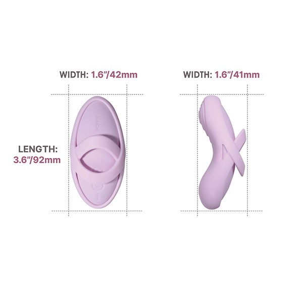 Svakom - Echo 2 Pink Lilac Flexible Finger Vibrator