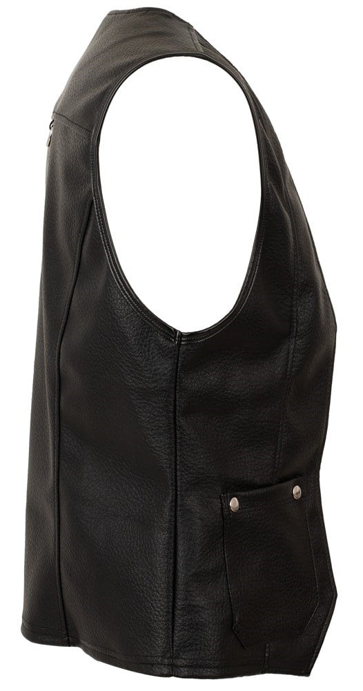 Open Vest Black