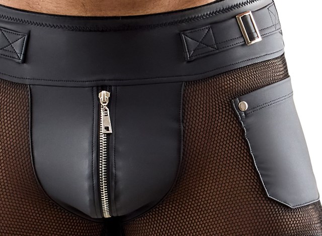 Pants Matte Look Black