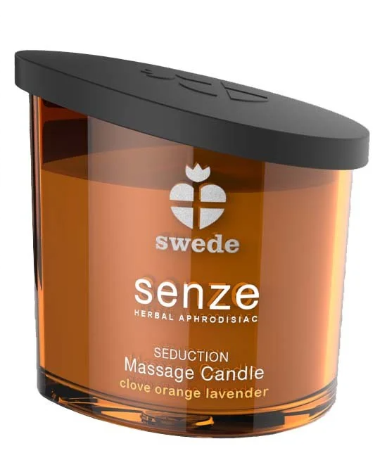 Senze Seduction Clove Orange Lavender Massage Kit