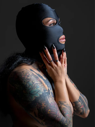 Spandex Hood Black