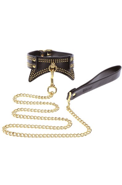 Taboom Studded Collar & Leash