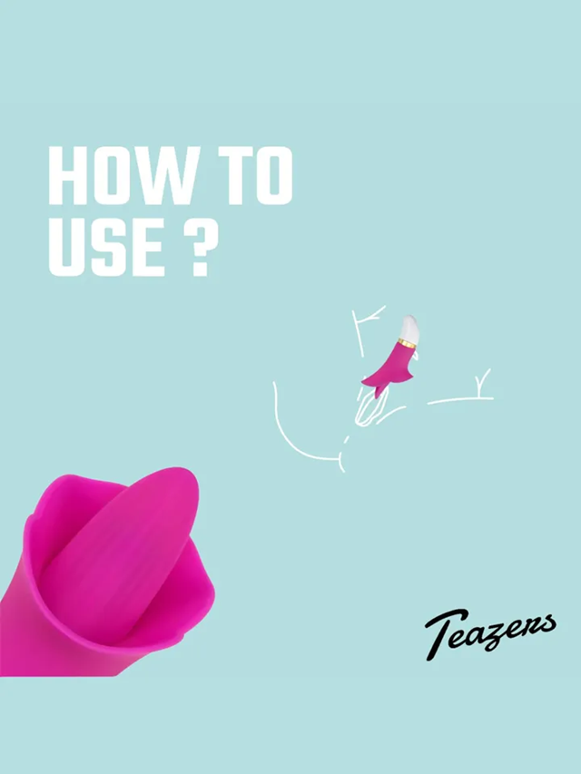 Clitoris Stimulator With Tongue