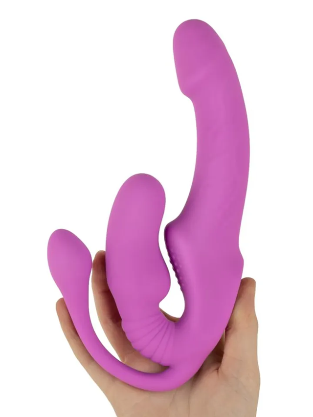 Strapless Strap-On With Anal Plug