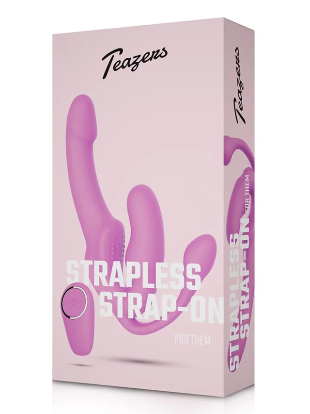 Strapless Strap-On With Anal Plug