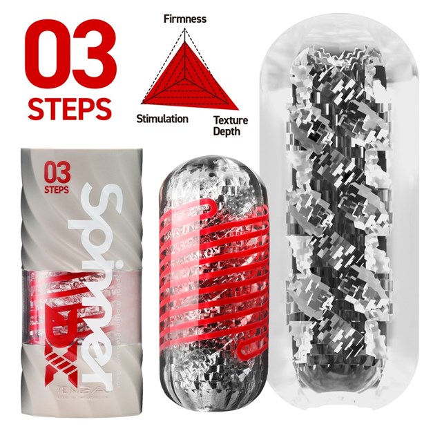 Tenga - Spinner DX 3 Steps Masturbator
