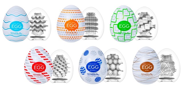 Tenga Egg Variety Standard – Pack of 6