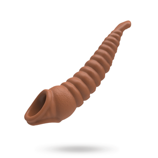 Tentik Vibrating Penis Sleeve 22 Cm