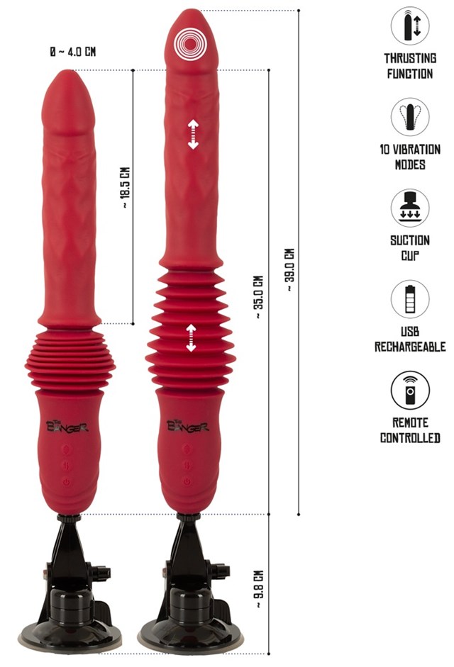 The Banger - RC Double Thrusting Fucking Machine