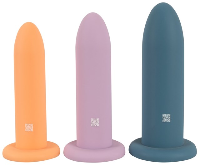 Three in a Row 3-piece Dildo Set