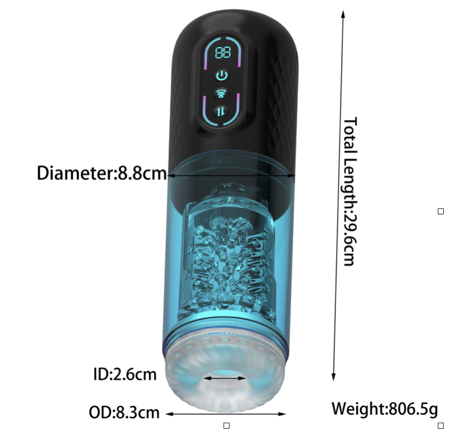 Thrusting & Sucking Masturbator Pump
