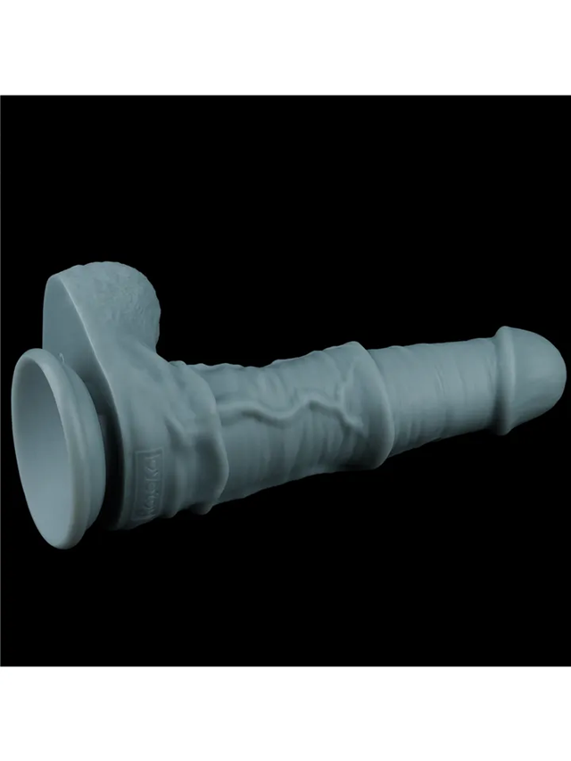Thrusting & Vibrating Silicone Dildo 27,5 cm