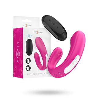 U-shaped Stimulator & Vibrator With Remote Control