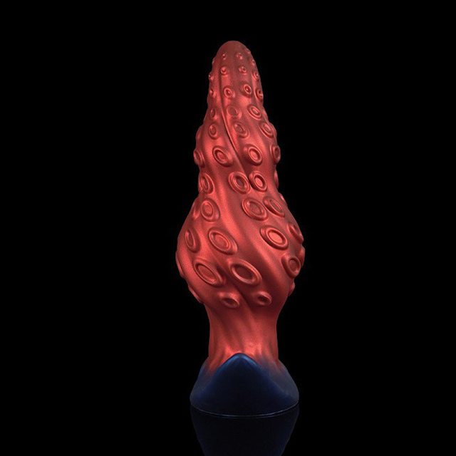 Unicorny Knotak Plug Red 19 cm