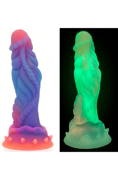 Unicorny Poppy Luminous Dildo 23 cm
