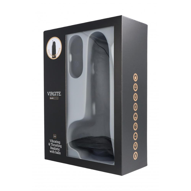 Up & Down Realistic Dildo With Remote 22 cm