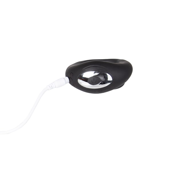 Rechargeable Vibrating C-Ring - Black