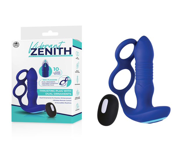 Vibrant Zenith Anal & Prostate Stimulator with RC
