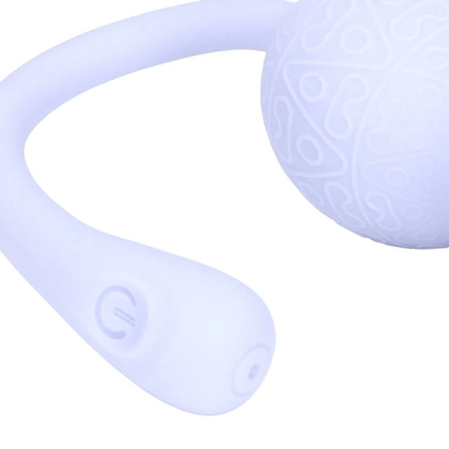 Vibrating Bead Kegel with Remote Control - Lavender