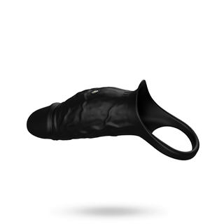 Vibrating Cock Sleeve Black
