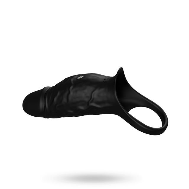 Vibrating Cock Sleeve Black