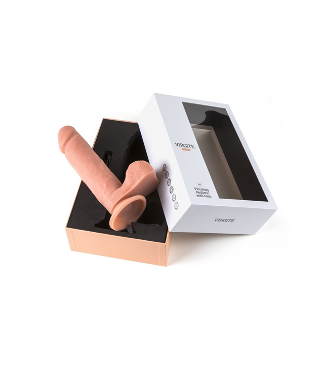 Vibrating Dildo With Remote 23 cm
