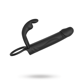 10x Vibrating Clit Stimulating Silicone Penetrator