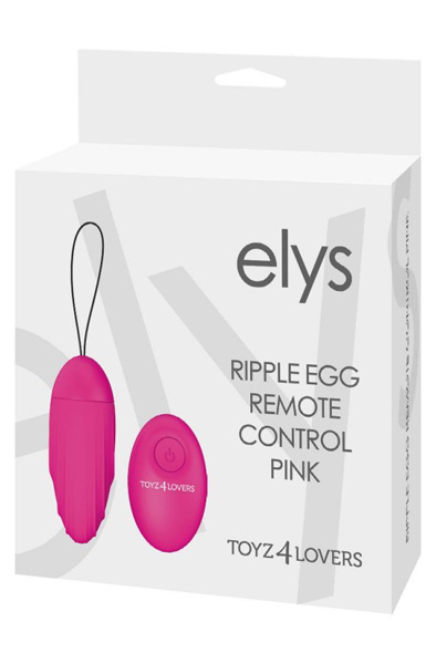Vibrating Egg Remote Control Pink