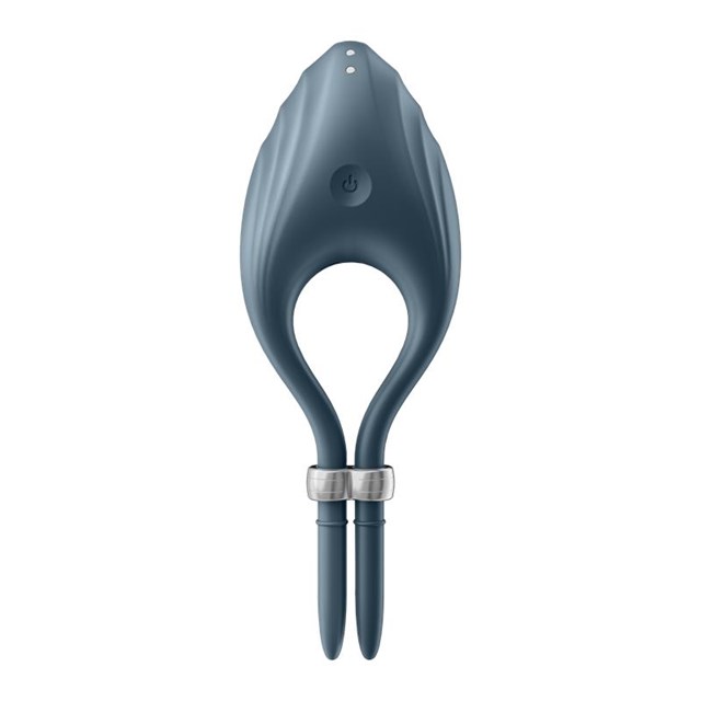 SATISFYER DUELIST RING VIBRATOR - BLUE