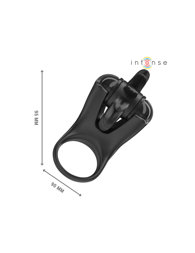 Vibrating Ring 10 Vibrations With Clitoris Stimulator