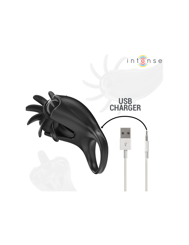 Vibrating Ring 10 Vibrations With Clitoris Stimulator