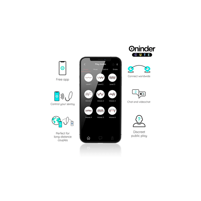 Vibro-Rotating Silicone Gem Egg With App
