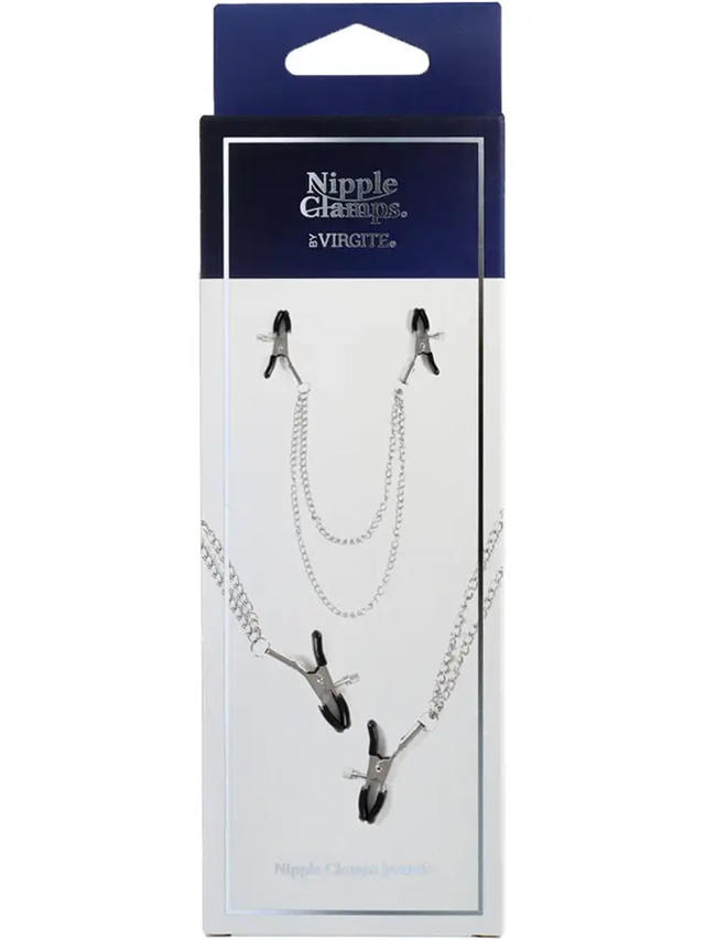 Nipple Clamps With Double Chain
