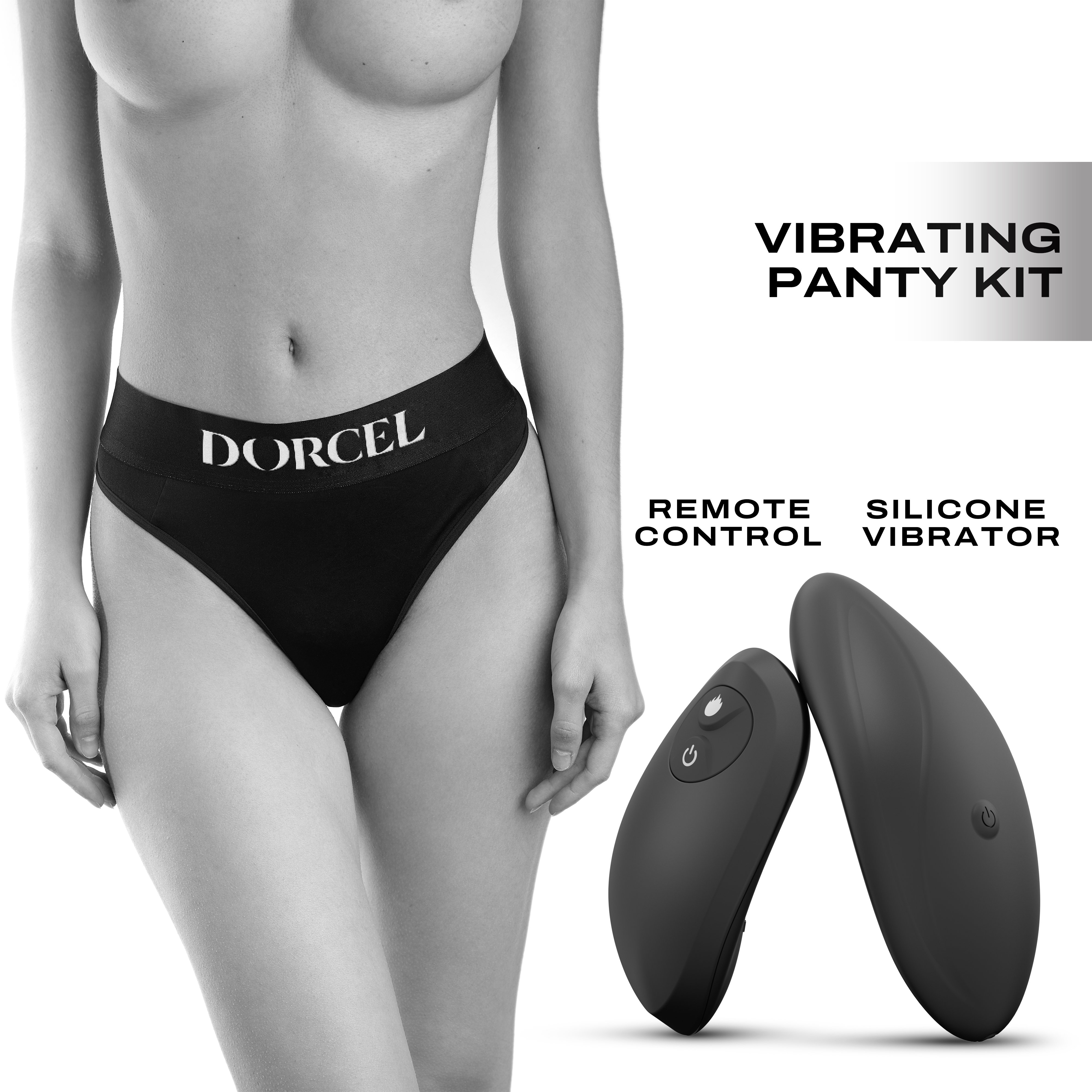 Remote Controlled Discreet Vibe with Panty - Small