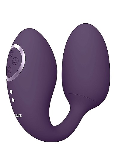 Aika - Pulse Wave & Vibrating Love Egg - Purple