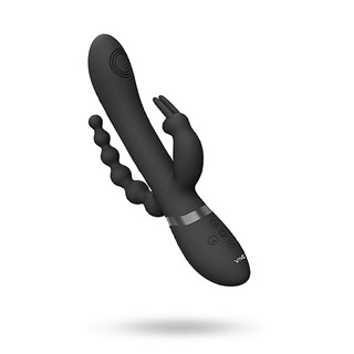 Rini - Pulse Wave & Vibrating Double Penetration Rabbit - Musta