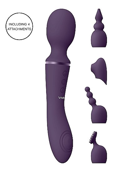 Nami - Pulse Wave & Vibrating Wand - Purple