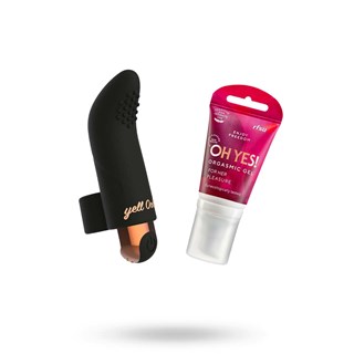 Yellooh The Perfect Finger Vibe + Rfsu Sense Me Oh Yes - Stimulating Gel 40 Ml