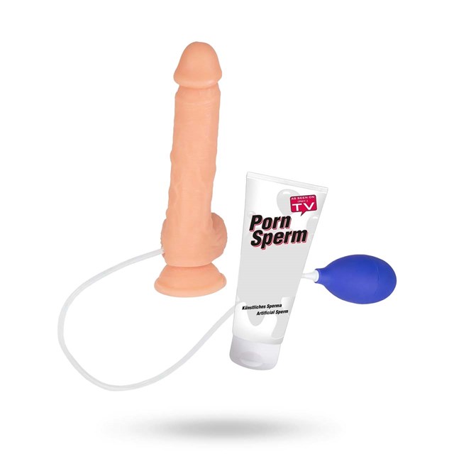 VIKING COCK 15.5CM RUISKIVA DILDO + YOU2TOYS PORN FEIKKISPERMA 250 ML