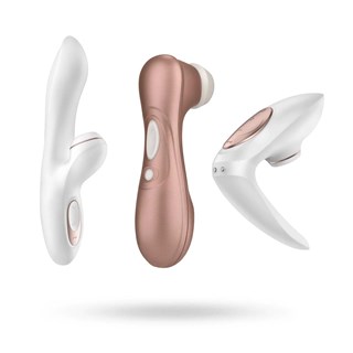 Setti: Satisfyer Pro G-spot Rabbit + Satisfyer Pro 2 + Satisfyer Pro 4 Couples Vibraattori