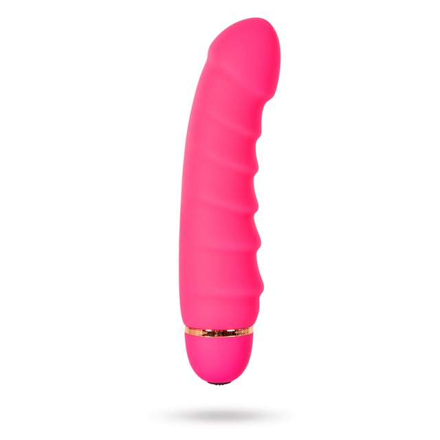 Pink Amazing Ribbed Vibrator