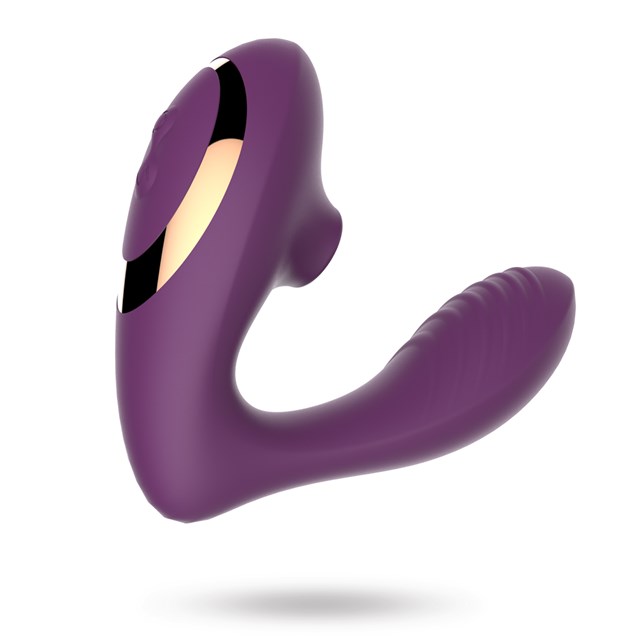 2-in-1 Imevä klitoriskiihotin ja G-pisteen vibraattori