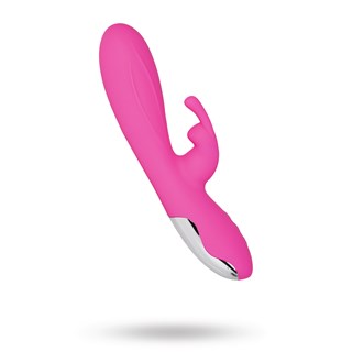 Taipuisa Rabbit-vibraattori - Pinkki